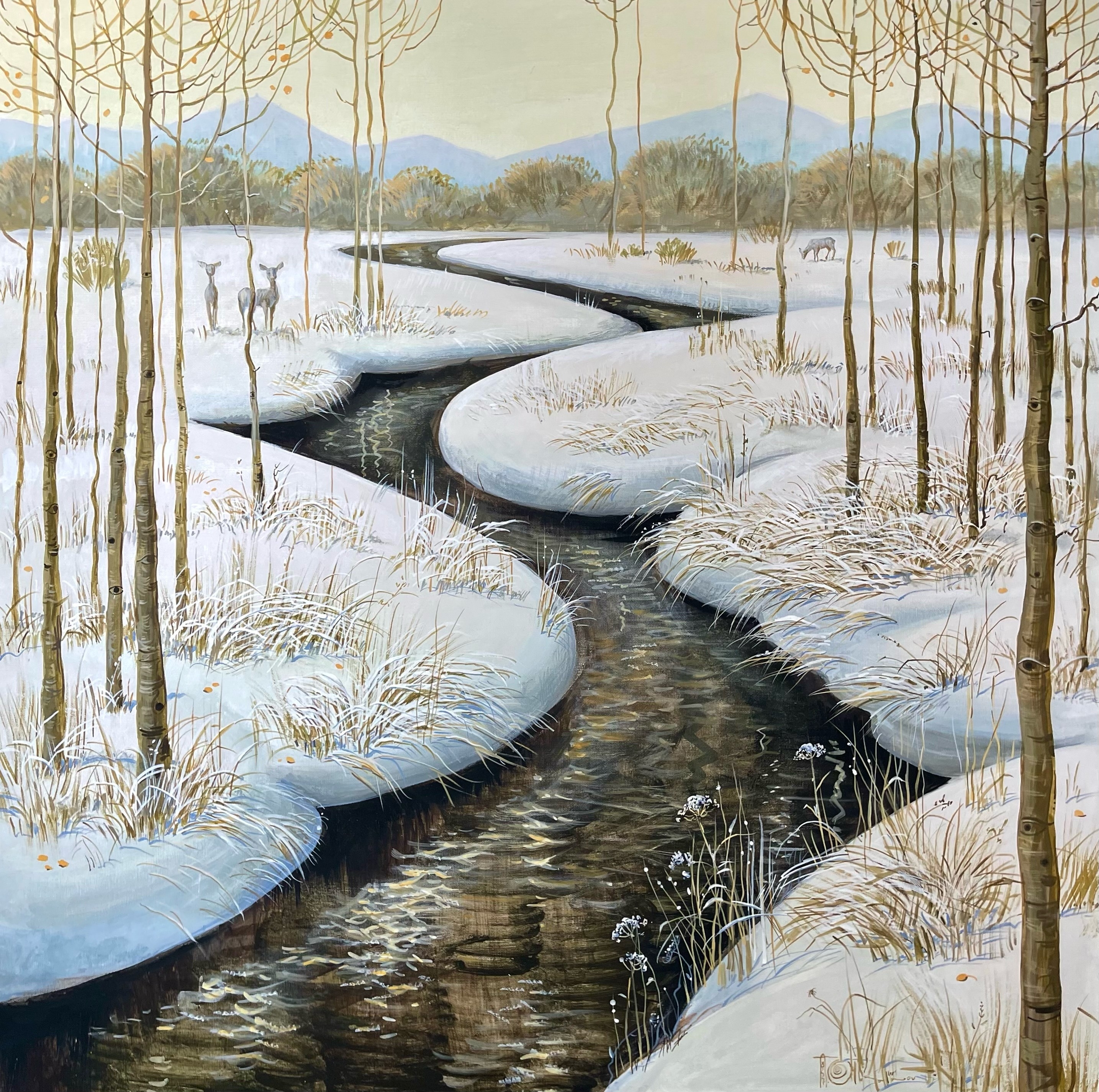 
Winter Creek by Olga and Aleksey Ivanov